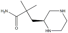 2(s)-Piperazine-t-butyl-Carboxamide (for lndinavir) Structure