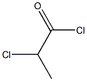 2-chloroproionylchloride,,结构式