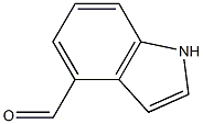 4-indoleformaldehyde 化学構造式