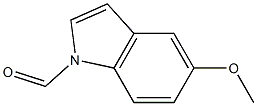 5-methoxyindole carboxaldehyde,,结构式