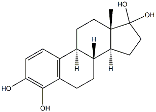4,17 dihydroxy estradiol 结构式
