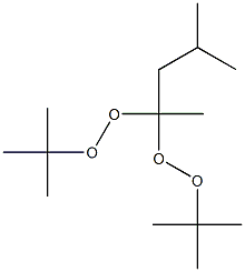 2,2-Bis(tert-butyldioxy)-4-methylpentane. Structure