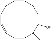  Cyclododeca-5,9-dien-1-ol, 2-methyl-, (Z,Z)-