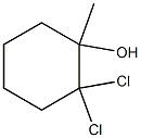 Cyclohexanol, 2,2-dichloro-1-methyl-,,结构式