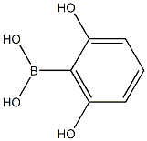 2,6-Dihydroxybenzeneboronic acid Structure