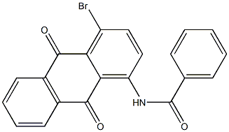 1-BROMO-4-BENZOYLAMIBO ANTHRAQUINONE Struktur