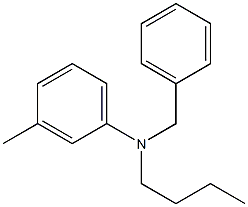 N-BRTYL-N-BENZYL-M-TOLUIDINE Struktur