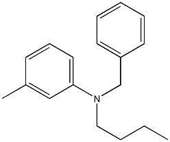 N-BRTYL-N-BENZYL-M-TOLUIDINE Structure