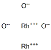 RHODIUM(III) OXIDE ANHYDROUS: RHODIUM SESQUIOXIDE Structure