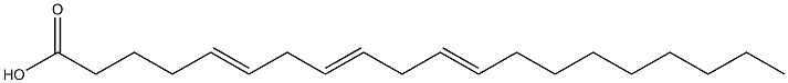 5,8,11-eicosatrienoic acid Struktur