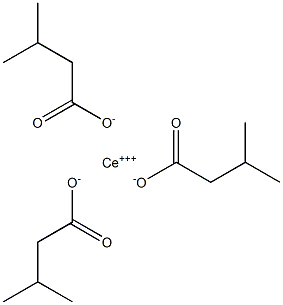 cerious isovalerate Structure