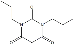 dipropylbarbituric aicd Structure