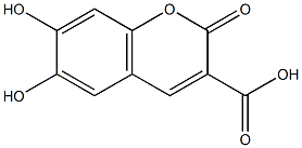 esculetinic acid Structure