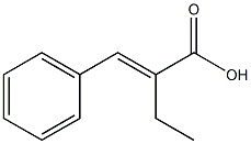 ethylcinnamic acid Structure