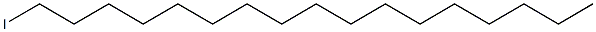 heptadecyl iodide Structure