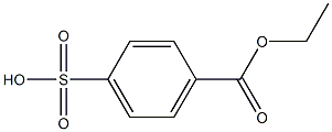 p-carbethoxybenzene sulfonic acid Structure