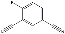 5-Cyano-2-Fluorobenzonitrile Structure