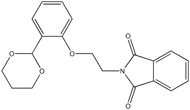 N-(2-(2-(1,3-dioxan-2-yl)phenoxy)-ethyl)phthalimide Structure