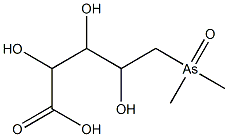 5-dimethylarsinoyl-2,3,4-trihydroxypentanoic acid