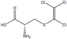 S-(1,2,2-trichlorovinyl)-L-cysteine Struktur