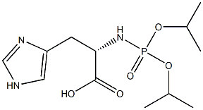 N-(O,O-diisopropyl)phosphoryl histidine,,结构式