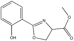 methyl 2-(2'-hydroxyphenyl)-2-oxazoline-4-carboxylate,,结构式