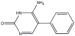 5-pheylcytosine,,结构式
