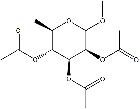 methyl 2,3,4-tri-O-acetylrhamnopyranoside