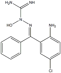 2-amino-5-chlorobenzophenone N-hydroxyamidinohydrazone