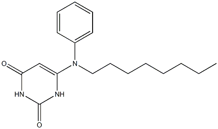 6-(N-octylanilino)uracil|