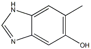 5-hydroxy-6-methyl-benzimidazole Struktur