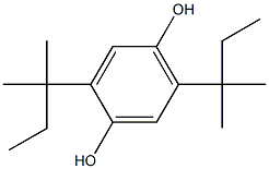 2,5-ditertiary amyl hydroquinone Structure