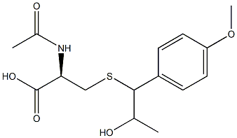 S-(1-(4'-methoxyphenyl)-2-hydroxypropyl)-N-acetylcysteine