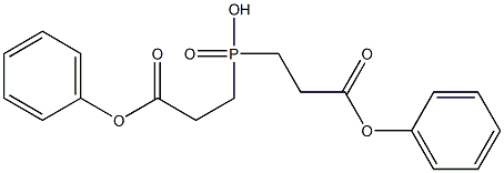 bis(phenoxycarbonylethyl)phosphinic acid