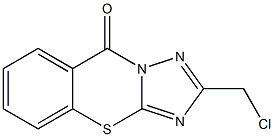 2-chloromethyl-1,2,4-triazolo(5,1-b)(1,3)-benzothiazin-9-one