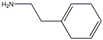 1-(2-aminoethyl)-1,4-cyclohexadiene 结构式