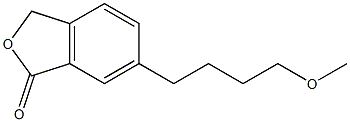 6-methoxy butyl phthalide 化学構造式
