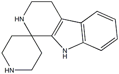 spiro(piperidine-4',1-(1,2,3,4-tetrahydro-beta-carboline)) Structure
