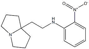 N-(2-(1-azabicyclo(3.3.0)octan-5-yl)ethyl)-2-nitroaniline Structure