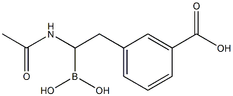  1-acetamido-2-(3-carboxyphenyl)ethane boronic acid