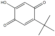 2-hydroxy-5-tert-butyl-1,4-benzoquinone Struktur
