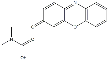 resorufin dimethylcarbamate Structure
