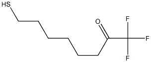 8-mercapto-1,1,1-trifluoro-2-octanone 结构式