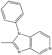 2-methyl-1-phenylimidazo(4,5-c)pyridine