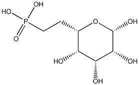 6,7-dideoxy-alpha-D-gluco-heptose-7-phosphonic acid,,结构式