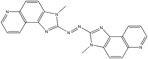 2,2'-azo-bis-3-methylimidazo(4,5-f)quinoline