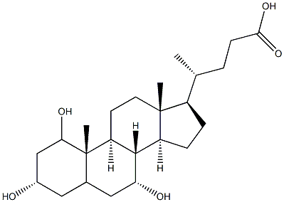 1-hydroxychenodeoxycholic acid