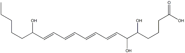  5,6,15-trihydroxy-7,9,11,13-eicosatetraenoic acid