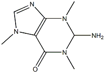 1,3,7-trimethylguanine Structure