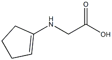 cyclopentenylglycine 化学構造式